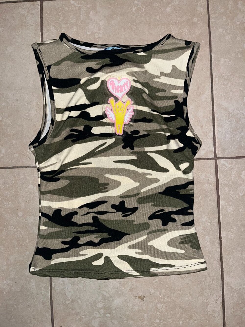 Omighty Brand Camo Tank Top- Size Small